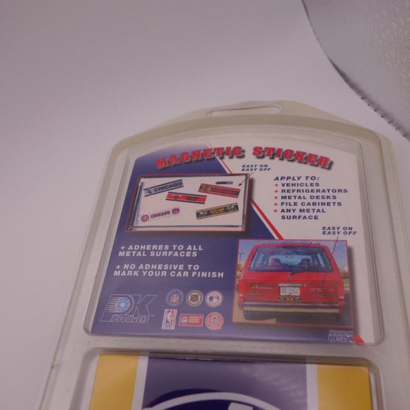 P & K PRODUCTS COMPANY MINNESOTA VIKINGS MAGNETIC STICKER! *New in Package* - Picture 5 of 6